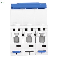KANGNMY Miniature Circuit Breaker, AC 400V 35mm DIN Rail Mini Circuit Breaker, Reliable Performance 