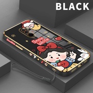 Case untuk POCO Pocophone F1 Casing HP Softcase Kesing Ponsel Cesing Soft Cassing Lucu Salju Putih S