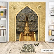 Wallpaper Mihrab-wallpaper ruang sholat-wallpaper dinding custom-