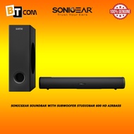 SONICGEAR SOUNDBAR WITH SUBWOOFER STUDIOBAR 600 HD AIRBASS