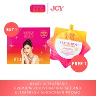 Hikari UltraFresh Rejuvenating Set and Hikari UltraFresh Sunscreen