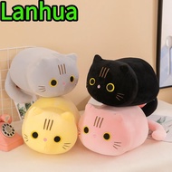 LANHUA Cat Pillow, Home Decor Stuffed Animal Plush Cat Toy, Soft Cute Cat Gifts Sofa Cushion Home