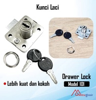 Kunci Laci Lemari Meja / Kunci Laci Lemari Plastik Kayu Alumunium Drawer Lock / Kunci Lemari Laci Ka