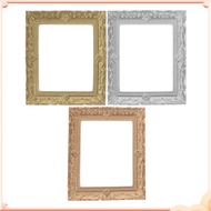 3Pcs Miniature Photo Frames Decorative Tiny Picture Frames Ornaments Resin Mini Photo Frames jungpiy
