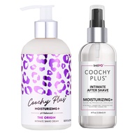 Coochy Plus Intimate Shaving Complete Kit - THE ORIGIN & Organic After Shave Protection Soothing Moi