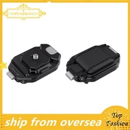 [TopFashion]  F38 Quick Release Kit V2 Backpack Camera Strap Clip Quick Release Base for Enhanced Ph