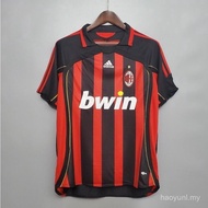 2006/2007 AC Milan High Quality Retro Soccer Jersey