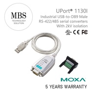 MOXA & Brand New UPort 1130I 1-Port USB-to-DB9 RS-422/485 Male Serial with 2kV isolation