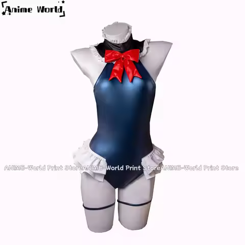 《Custom Size》Game Azur Lane Dead or Alive 5 Marie Rose Last Round Cosplay Costume