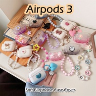 【imamura】For Airpods 3 Case DIY flowers styling Soft Silicone Earphone Case Casing Cover
