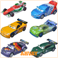 [AHVAY] Disney Pixar รถยนต์2 3 Blitz McQueen Francesco Max Schnell 1:55 Diecast Metall Legierung Mod