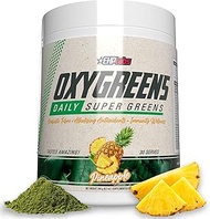 EHP Labs OxyGreens Super Greens Powder - Spirulina & Chlorella Superfood, Green Juice Powder & Green