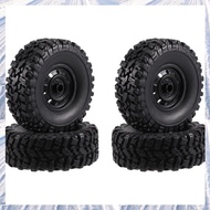 (NDPB) 4Pcs 65mm Tire Tyres Wheel for MN D90 D99S MN-90 MN91 MN98 MN99S C14 C24 C24-1 C34 B14 B24 B3