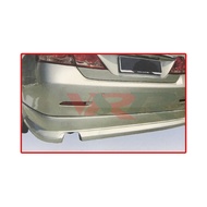 Toyota Camry XV40 ACV40 (2006 - 2011) WALD Rear Back Bumper Skirt Skirting Lower PU Bodykit - Raw Ma