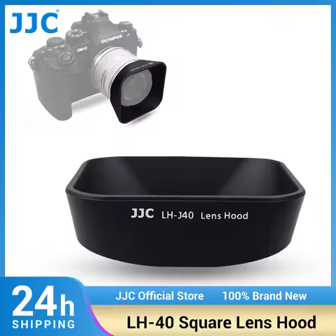 JJC LH-40 Square Lens Hood Compatible with Olympus M.Zuiko Digita 14-42mm 1:3.5-5.6 II &14-42mm 1:3.