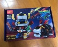 百獸王 Q版機械人 模型 積木（不是LEGO) Voltron Toys