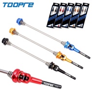 🔥TOOPRE🔥 Bicycle Titanium Ti Skewer QR Mountain Bike Quick Release Skewer Lever MTB Bicycle Cycling 
