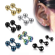 Titanium barbell earrings Titanium Barbell Piercing Earrings Barbell Piercing Earrings
