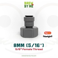 8mm (5/16) Push In to 5/8′′ – Duotight