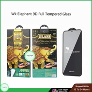 Wk Elephant 9D Full Tempered Glass For  Iphone 12 mini 5.4 iphone12 6.1 pro 6.1 pro max 6.7 non broken edges(不碎邊防爆)
