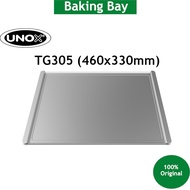 UNOX BAKE Aluminium Tray TG305 (460x330mm) UNOX Oven Tray BakingBay Bake Tray Serving Tray Baking Bay