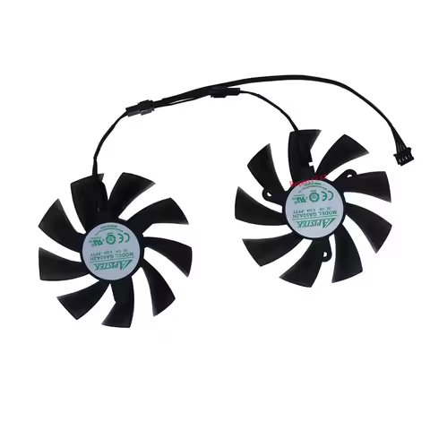 GPU Video Card Fan Graphics Cooler For ELSA RX 580 8GB RX588 2048SP,2Pcs/Set,PLA09215B12H,GA92A2H