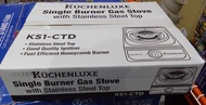 KUCHENLUXE STAINLESS STEEL SINGLE BURNER GAS STOVE MODEL: KS1-CTD
