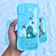 C024 SOFT CASE CUTE DINOSAURUS WAVE OPPO A5S A7 A11K A12 A3S A1K A15 A15S A16 A16S A16K A16E A17 A17