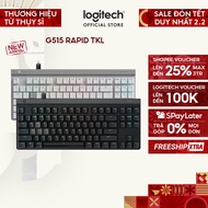 Logitech G515 RAPID TKL Wired Gaming Keyboard - low-profile Analog Switch, Rapid Trigger