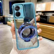 Case VIVO Y16 Y02S Y15S Y15A Y01 2024 New Design Magnetic Stand Holder Transparent Casing Y16 Y02S Y