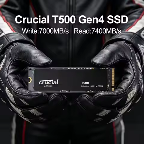 Crucial T500 OEM Original CT1000T500SSD8 7300MB/s High Speed Gaming Drive 1TB PCIe Gen4 NVMe M.2 SSD