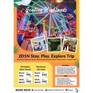 Genting 2D1N Grand Ion Delemen Hotel (Room) + Skytropolis Theme Park Ticket + Awana Trail Pkg for 4Pax (Fr RM190/Pax)