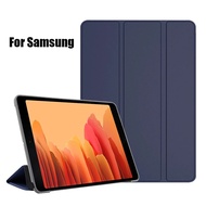 SamsungTabS9 SamsungTabS8 SamsungTabS7 Luxury Silicone tri-fold bracket TPU Tablet Case For Samsung Tab S9 S8 S7 Plus 11 12.4 inch Anti-Fingerprints Tablet Screen Protector