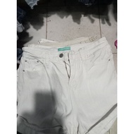 high waist denim shorts clean-cut white short clean-cut