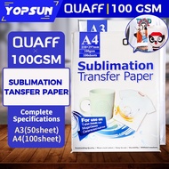 A3 | A4 Sublimation Transfer Paper Quaff Brand High Quality