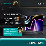 Hisense 40 inch - 40E4H Vidaa U5 system - Smart TV FHD - Bezelless Design - Dolby Audio - Youtube/Ne