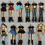 CAMELLI Doll Dresses Clothes, Casual Wears Cute Doll Outfit Skirt, Kids Toys DIY Accessories Fashion