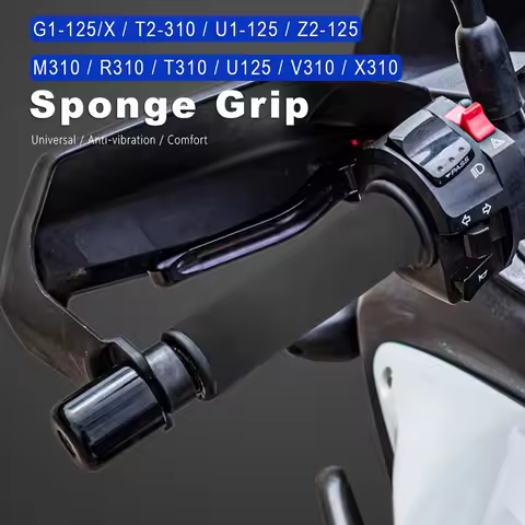 Anti-Slip Sponge Cover Grip Motorcycle Accessories For ZONTES G1 125X M310 R310 T310 T2 310 U1 125 U