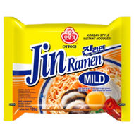 [ยกแพค 5 ซอง]ออโตกิ จิน ราเม็ง มาม่าเผ็ดเกาหลี [ottogi jin ramen] 120g