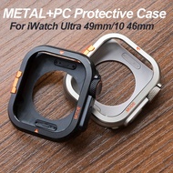 Metal+PC Case For IWatch Ultra3 2 49mm 11 10 46mm Aluminum Alloy Men Case For iwatch Series10 46mm P