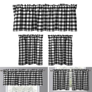 [lzdxwcke3pu] Cafe Curtain Window Tier Curtain, Semi Curtain Window Treatment Voile Window Curtain, 