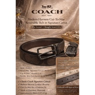 COACH REVERSIBLE BELT F64825 36-40 PRELOVED USA