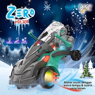 [KST] Zero Police Bump And Go 360° | Mainan Motor Musik Anak Laki Laki 2 3 4 5 tahun | Hadiah Ulang 