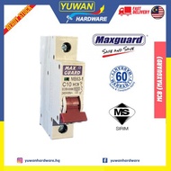 MCB 10A/1 Pole (MAXGUARD)/sirim