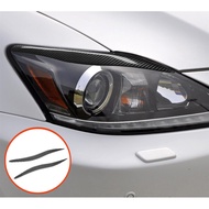 Hot Selling Carbon Fiber Car Exterior Decorative Headlight accessories For lexus 2006-2012 IS250 IS3