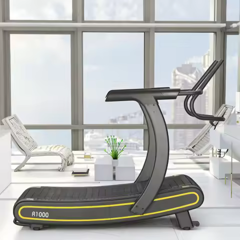 Factory Self-Generating Curved Treadmill Running Machine for Fitness Equipment