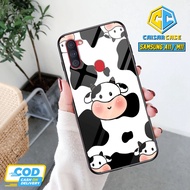 HP Kaisar Case - Case Samsung A11hp / M11 (2D02) Fashion Cow Silicone Casing Custom Case Sarung Prem