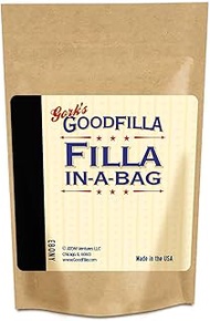 GoodFIlla Ebony, 12 oz, Wood and Grain Filler powder, Stainable, Paintable, Sandable, Versatile | Ze