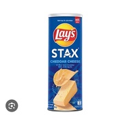 Lays stax Cheddar Cheese potato Snack 100g
