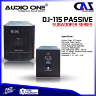 Subwoofer Aktif Pasif DJ 115 Speaker Woofer Professional sound 15 Inch Audio One 800 watt 1BOX | DMS